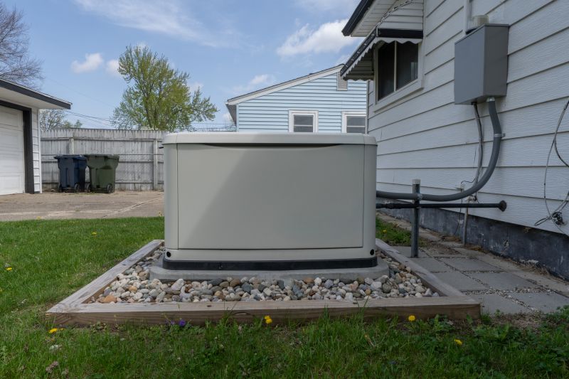 Residential Backup Generator Setup