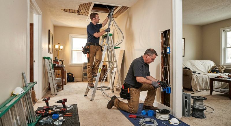 New Construction Wiring in Prescott Valley, AZ